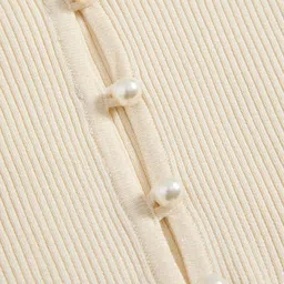 Marks & Spencer Women Ribbed V-Neck Sweater image 4