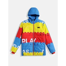 ADIDAS Kids Lego Colourblocked Padded Jacket-picture-32