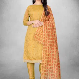 Maroosh Ethnic Motifs Embroidered Sequinned Unstitched Dress Material-image-11