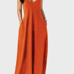 StyleCast Shoulder Straps Sleeveless Maxi Dress-image-68