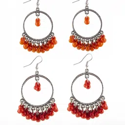 Creative Frogs Women Red Earrings-picture-16
