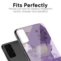 QRIOH Floral Printed Samsung Galaxy A70 Back Case Mobile Accessories image 5