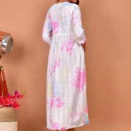 KALPARUN Tie and Dye Dyed A-Line Midi Dress image 5