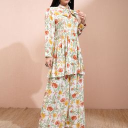 Vishudh Printed Tunic With Trouser Co-Ords-picture-31