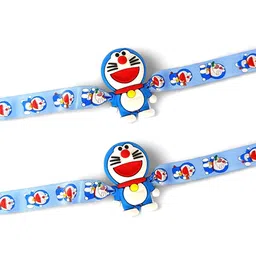 Ascension Kids Set Of 2 Rakhi With Greeting Card With Roli Chawal image 2