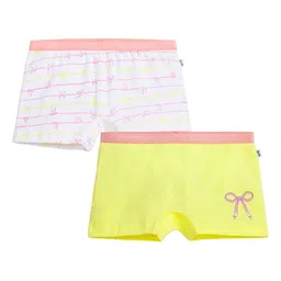 You Got Plan B Girls Printed Pack Of 2 Pure Cotton Briefs +BXG-Bows-4-6-picture-21