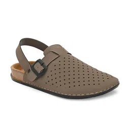 SERVER Men Slip-On Suede Comfort Sandals image 5