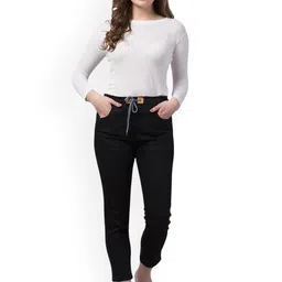 NEUNK Women Comfort Regular Fit Mid-Rise Stretchable Jeans image 4