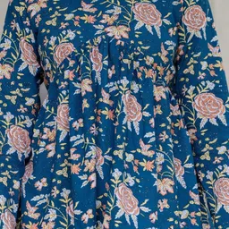 BAESD Floral Print Empire Top image 3