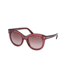 Tom Ford Unisex Cateye Sunglasses with UV Protected Lens FT1189 53 69T-picture-25