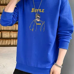 StyleCast x Revolte Men Graphic Printed Round Neck Sweatshirt image 4