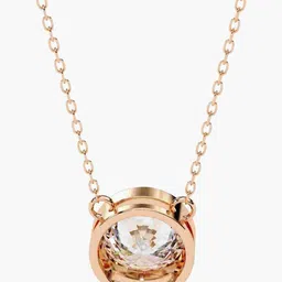 VALANOVA BIS Hallmarked 14K Gold Diamond Studded Chain 1.0 gm image 4