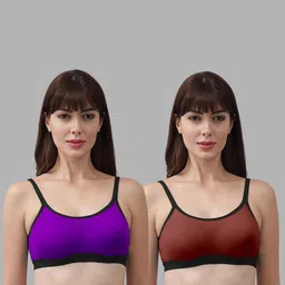 Samvar Multi Cotton Non-Wired Non Padded Minimizer Bra image 2
