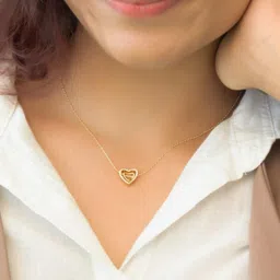 The Aira Bling Gold Stainless Steel Necklace image 4