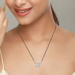 Missmister Women Gold-Plated Brass Mangalsutra image 4