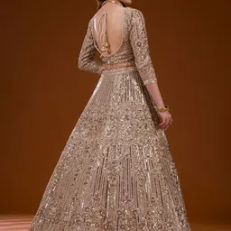 Koskii Embellished Sequinned Ready to Wear Lehenga & Blouse With Dupatta image 2