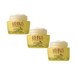 Lotus Herbals Whiteglow Set of 3 Vitamin-C SPF20 Radiance Gel Cream - 50 g each image 1