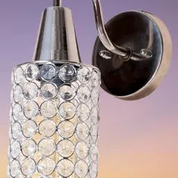 SWIATLO Silver-Toned Metal Wall Lamps-picture-30
