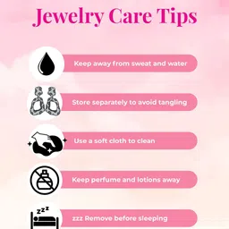 ToniQ Floral Studs Earrings image 5