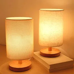 knowdad Wooden Charm Look Make in India Table Lamp for Glorious Night, Night Lamp-picture-46
