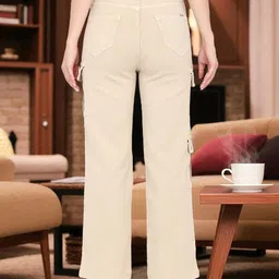 DressBerry Women Straight Fit High-Rise Stretchable Jeans image 1