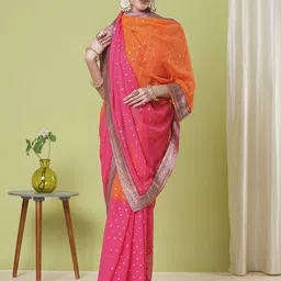 KAYOMMI Women Woven Design Zari Banarasi Saree-picture-48