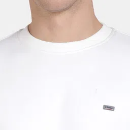 t-base Men Round Neck Solid Sweatshirt image 2