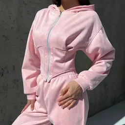 HERE&NOW Long Sleeves Sweatshirt With Joggers Co-Ords image 2