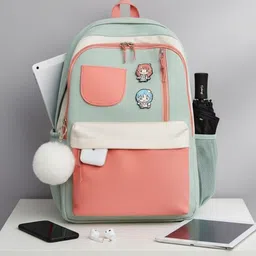 WALSON Women Colourblocked Medium Backpack-picture-40