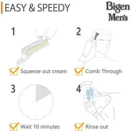 bigen Men's Speedy Color 103 , Dark Brown image 4