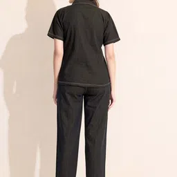 Arela Denim Top & Trousers Co-Ord Set image 3