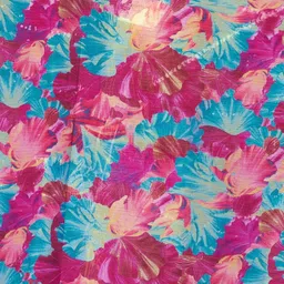 Garden Vareli Floral Printed Daily Pure Chiffon Saree image 4
