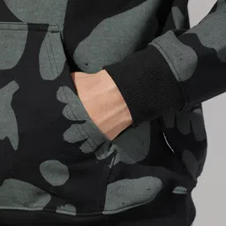 The Roadster Life Co. Relaxed Fit Typography Printed Hooded Sweatshirt image 4