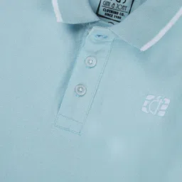 Gini and Jony Boys Brand Logo Polo Collar T-shirt image 3