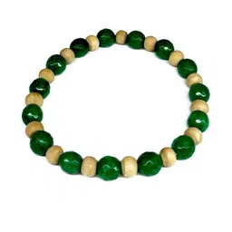 Divine souvenirs Unisex Artificial Beaded Elasticated Bracelet-picture-26