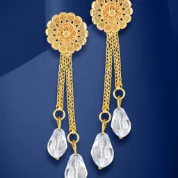 VIVASTRI Women Gold-Plated Alloy Earrings-picture-32