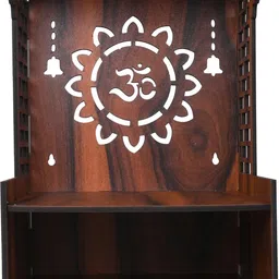 Gojeeva Brown Wall Mounted Temple image 5