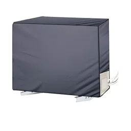 The Furnishing Tree Grey Printed Air Conditioner Cover image 2