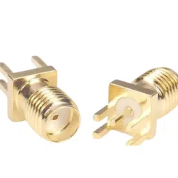 SMA Connector Female Straight Edge Mount For 1.6mm PCB image 3