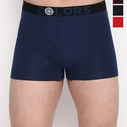 COLORS by Rupa Frontline Pack Of 4 Mid Rise Trunks-picture-39