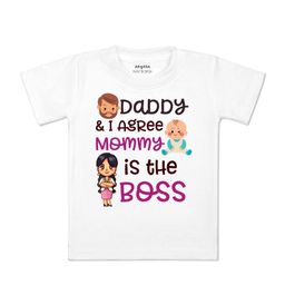 Arvesa Kids Typography Printed Round Neck T-shirt-picture-9