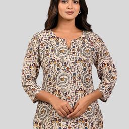 GiftyBasket Print Cotton Blouson Top-picture-23