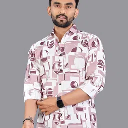Metronaut Men Classic Printed Casual Shirt-picture-14