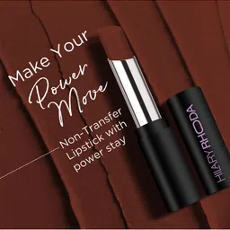 Hilary Rhoda Power Stay Lipstick With Vitamin E & Shea Butter - 3.2g - Hazelnut 08 image 2