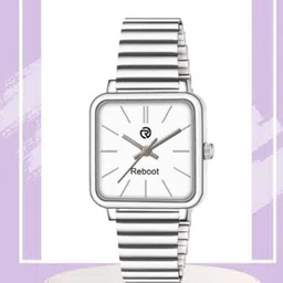 REBOOT Men Dial & Stainless Steel Straps Analogue Watch New20_152 Chuan White Designer-image-53