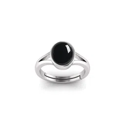 Pranjal Gems Silver-Plated 15.25 Ratti 14.60 Kt Sulemani Hakik Adjustable Finger Ring-picture-49