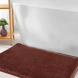RJVT Brown Microfibre 1400 GSM Bath Rugs-picture-34