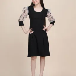 STARWORD Girls A-Line Midi Dress-picture-10