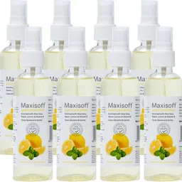 maxisoft Sanitizer Spray (Lemon & Mint) 120 ml | Aloe & Neem | Paraben Free Hand Sanitizer-picture-24