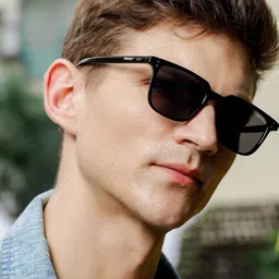 RESIST EYEWEAR Unisex Wayfarer Sunglasses with UV Protected Lens image 4